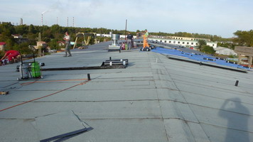 Remont i ocieplenie dachu i hali przemysÅ‚owej